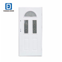 Fangda modern style grey steel premium security doors